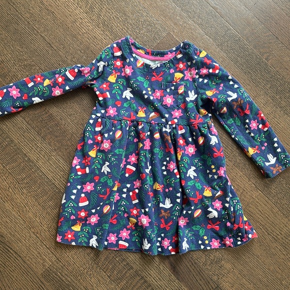 Holiday print dress - Picture 1 of 4
